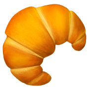 Emoji 🥐 Croissant su Apple iOS 10.2.