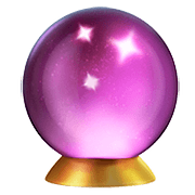 Émoji 🔮 Boule De Cristal sur Apple iOS 10.2.