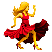 💃 Emoji Mujer Bailando en Apple iOS 10.2.