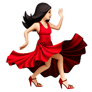 💃🏻 Emoji tanzende Frau: helle Hautfarbe Apple iOS 10.2.