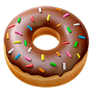 🍩 Emoji Donut na Apple iOS 10.2.