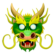 Émoji 🐲 Tête De Dragon sur Apple iOS 10.2.