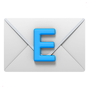 Emoji 📧 E-mail su Apple iOS 10.2.