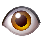 👁️ Emoji Auge Apple iOS 10.2.