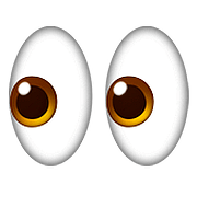 Emoji 👀 Occhi su Apple iOS 10.2.