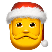 Emoji 🎅 Babbo Natale su Apple iOS 10.2.