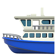 Émoji ⛴️ Ferry sur Apple iOS 10.2.