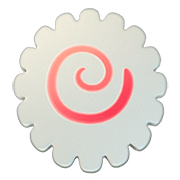 Emoji 🍥 Tortino Di Pesce A Spirale su Apple iOS 10.2.