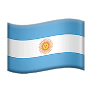 🇦🇷 Emoji Bandera: Argentina en Apple iOS 10.2.