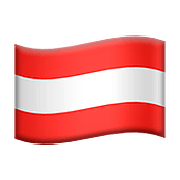 🇦🇹 Emoji Bandera: Austria en Apple iOS 10.2.