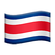 🇨🇷 Emoji Bandeira: Costa Rica na Apple iOS 10.2.