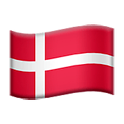 🇩🇰 Emoji Bandera: Dinamarca en Apple iOS 10.2.