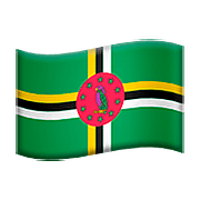🇩🇲 Emoji Bandeira: Dominica na Apple iOS 10.2.