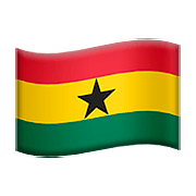 🇬🇭 Emoji Bandera: Ghana en Apple iOS 10.2.