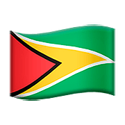 🇬🇾 Emoji Bandera: Guyana en Apple iOS 10.2.