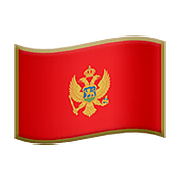 🇲🇪 Emoji Bandeira: Montenegro na Apple iOS 10.2.