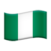 🇳🇬 Emoji Bandera: Nigeria en Apple iOS 10.2.