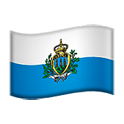 🇸🇲 Emoji Bandeira: San Marino na Apple iOS 10.2.