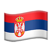 🇷🇸 Emoji Flagge: Serbien Apple iOS 10.2.