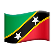 Emoji 🇰🇳 Bandiera: Saint Kitts E Nevis su Apple iOS 10.2.