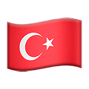 🇹🇷 Emoji Bandeira: Turquia na Apple iOS 10.2.