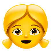 👧 Emoji Menina na Apple iOS 10.2.