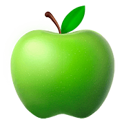 Emoji 🍏 Mela Verde su Apple iOS 10.2.