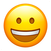 😀 Emoji Cara Sonriendo en Apple iOS 10.2.
