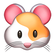 🐹 Emoji Hámster en Apple iOS 10.2.