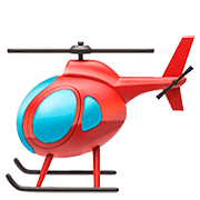 🚁 Emoji Helicóptero en Apple iOS 10.2.