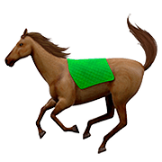 Emoji 🐎 Cavallo su Apple iOS 10.2.