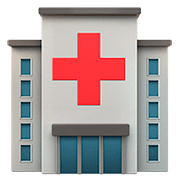 Émoji 🏥 Hôpital sur Apple iOS 10.2.