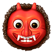 👹 Emoji Demonio Japonés Oni en Apple iOS 10.2.