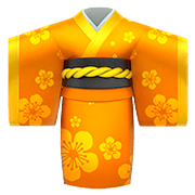 Émoji 👘 Kimono sur Apple iOS 10.2.