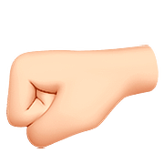 Emoji 🤛🏻 Pugno A Sinistra: Carnagione Chiara su Apple iOS 10.2.