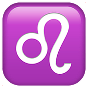 Emoji ♌ Segno Zodiacale Del Leone su Apple iOS 10.2.