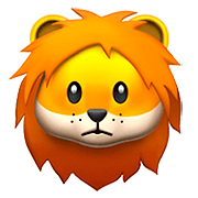 Émoji 🦁 Tête De Lion sur Apple iOS 10.2.