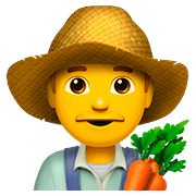👨‍🌾 Emoji Agricultor en Apple iOS 10.2.