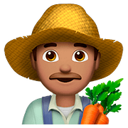 👨🏽‍🌾 Emoji Agricultor: Tono De Piel Medio en Apple iOS 10.2.