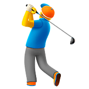Emoji 🏌️‍♂️ Golfista Uomo su Apple iOS 10.2.