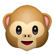Emoji 🐵 Muso Di Scimmia su Apple iOS 10.2.