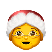 Emoji 🤶 Mamma Natale su Apple iOS 10.2.