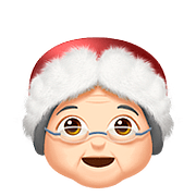 Emoji 🤶🏻 Mamma Natale: Carnagione Chiara su Apple iOS 10.2.