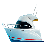 Emoji 🛥️ Barca A Motore su Apple iOS 10.2.