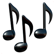 🎶 Emoji Notas Musicais na Apple iOS 10.2.