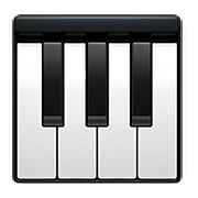 Emoji 🎹 Piano su Apple iOS 10.2.