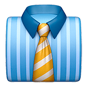 Émoji 👔 Cravate sur Apple iOS 10.2.