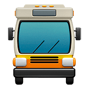 Émoji 🚍 Bus De Face sur Apple iOS 10.2.
