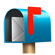 📬 Emoji offener Briefkasten mit Post Apple iOS 10.2.