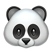 Emoji 🐼 Panda su Apple iOS 10.2.